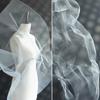 Облачная Туманная Сетка Яркая Органза Ткань DIY Декорация Арт Фон Жесткая Сетчатая Ткань Сетчатая Текстура Гофрированная Форма