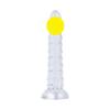 Dekori Dildo for Thin Anal TPE Anal with Suction Transparent for Anal Beads for Soft for Anal Expansion Anal Adult Beginners, Plug, Dildo, Cup, Dildo,