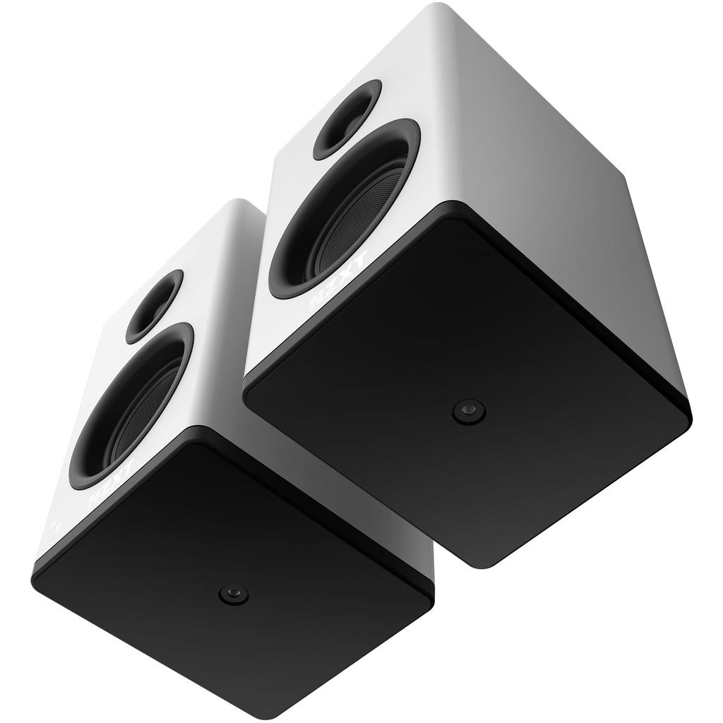 NZXT Relay Speakers White Desktop Size PC Speaker with Amplifier SP1104 Built-in AP-SPKW2-JP