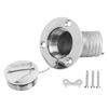 Boat Deck Filler with Key Cap Marine Stainless Steel Hardware for Yacht RV 45 Degrees 1.5in 38mm DIESEL