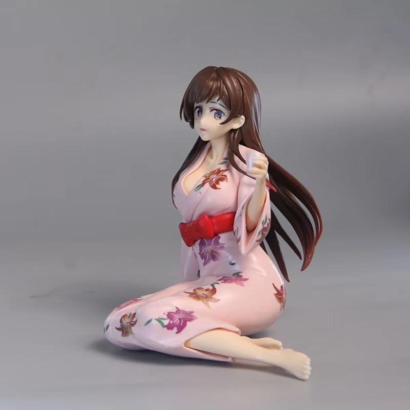 Kanojo Okarishimasu Mizuhara Chizuru Yukata Аниме Фигурка Игрушка ПВХ Фигурка Коллекционная Модель Куклы Игрушки