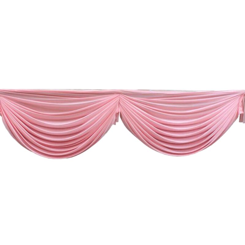 2M Свадебный фон занавеска гирлянда для вечеринки балдахин драпировка панель свадебный фон занавес балдахин сценический фон декор драпировка