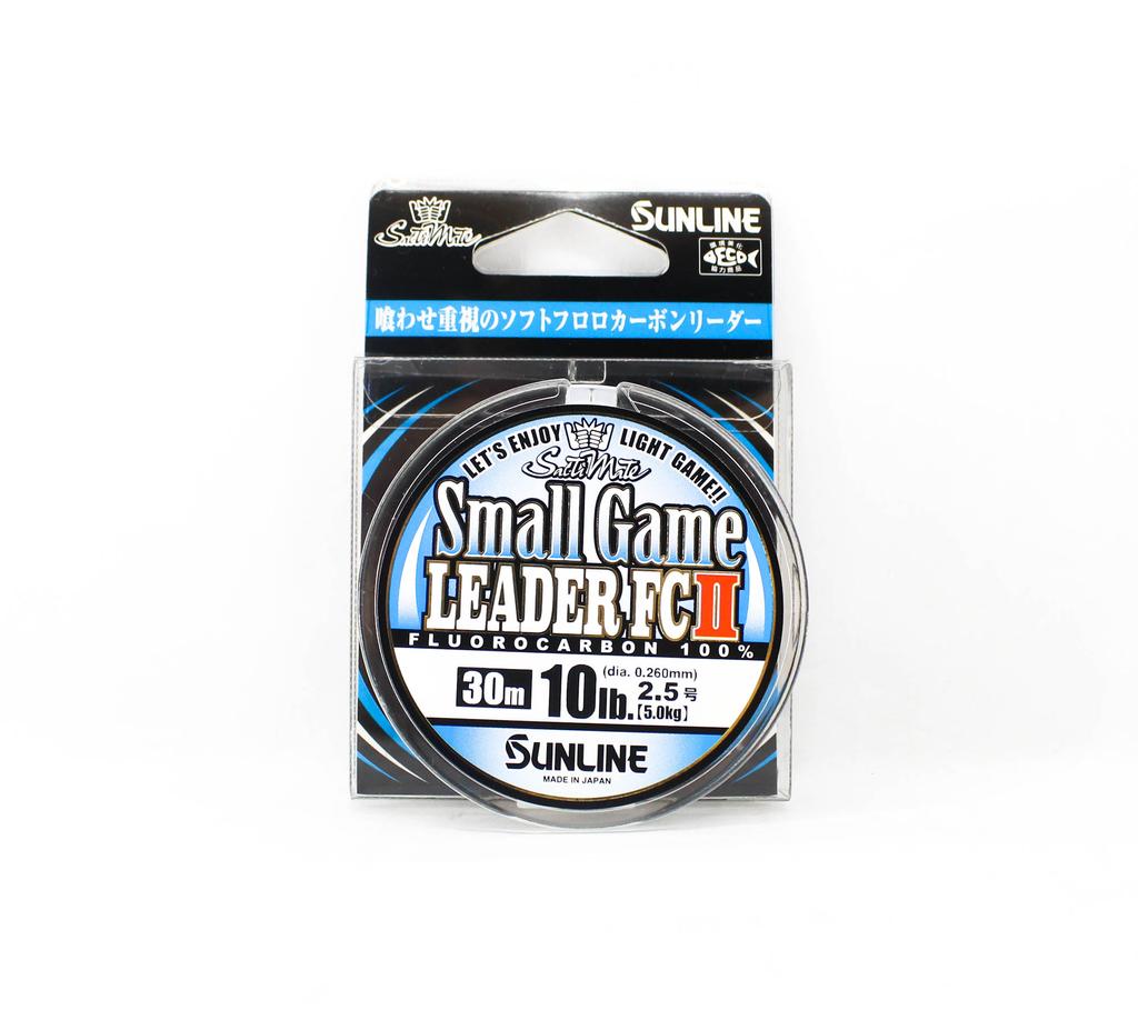 Sunline Флюорокарбоновый лидер Small Game FC II 30 м 10 фунтов (8027)