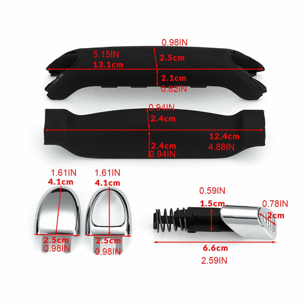 Compatible with Ford-Galaxy S-MAX-2006-2015 Handbrake Handle Pad Stop Lever Repair Kit 6G91-2783-AB 6G91-2780-PC 1774992