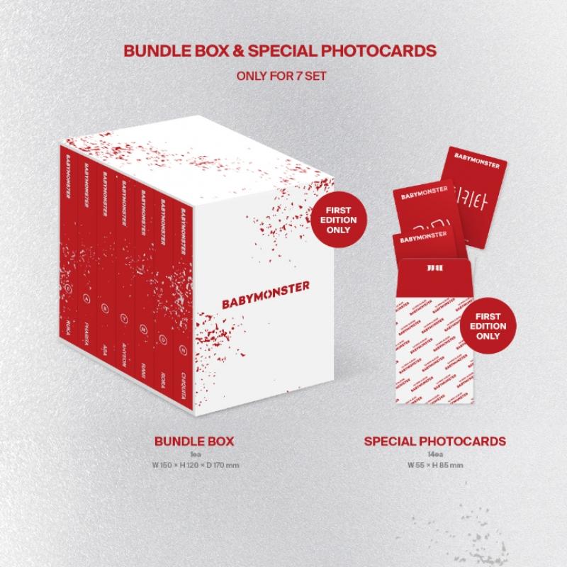 Baby Monster Babymons7er 1-й мини-альбом Yg Tag Album Ver. 