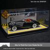 1/24 Mercedes-Benz 500K Модель автомобиля из легкого сплава со звуком и светом: Классический ретро-украшение с откидной крышкой, подарочная коробка к празднику середины осени