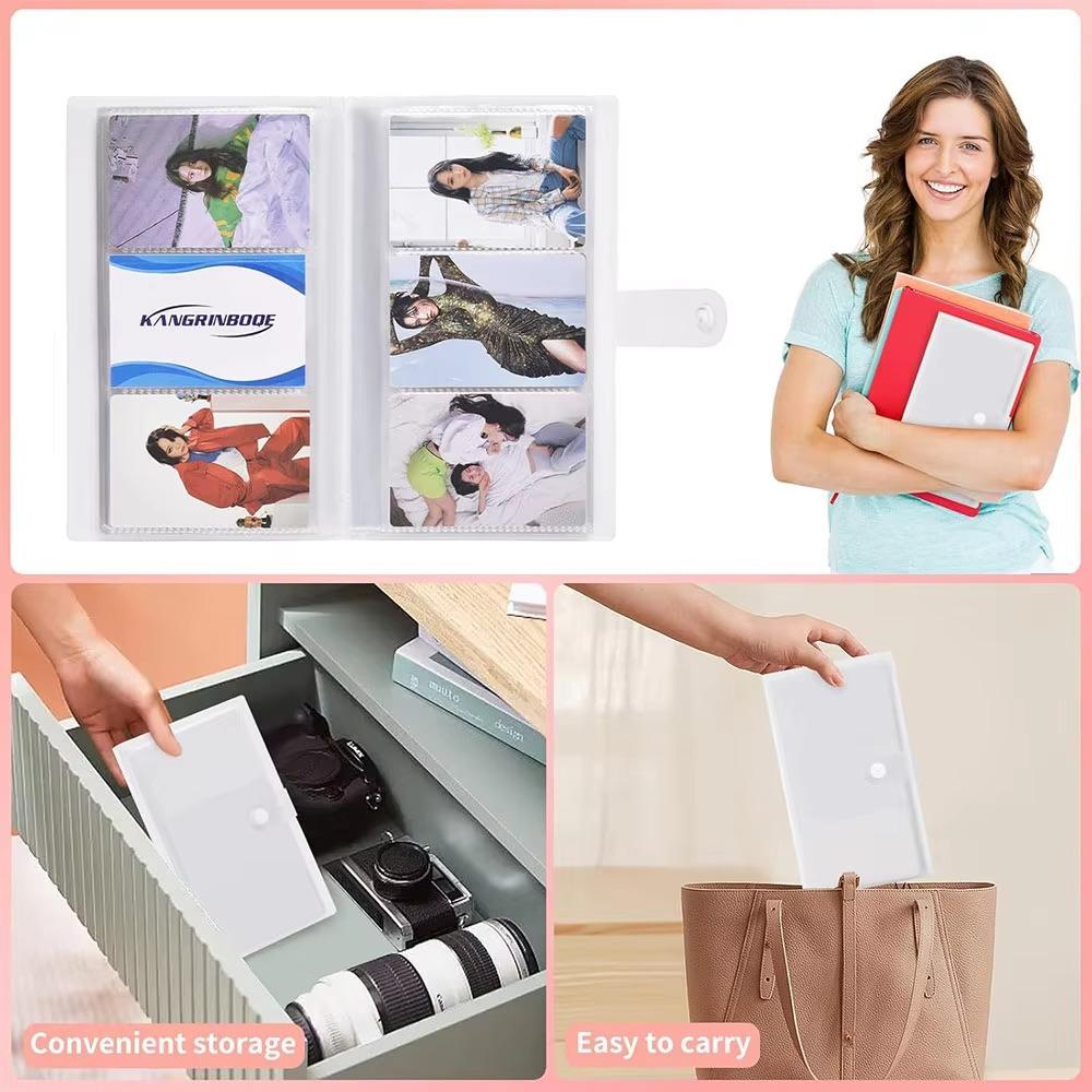 3inch PP Collect Book Multi-pockets Photocard Binder Holder Transparent Photo Album Gifts