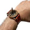 Comfort Marine Wearable Antique Sundial Compass Brass and Leather Wrist Compass