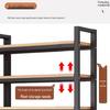 Multifunctional Floor-Standing Storage Rack for Home, Balcony, or Supermarket Display
