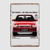 Opel Kadett Gsi Metal Sign Wall Mural Club Bar Funny Poster Tin Sign Poster