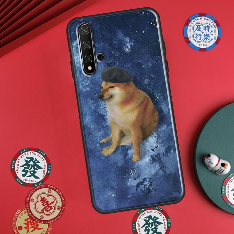 Doge For Huawei P20 P30 P40 Lite P60 Pro Nova 12i 11i 8i 12s 9 10 SE Y90 Y60 Y70 Y72 Y61 Y91 Case