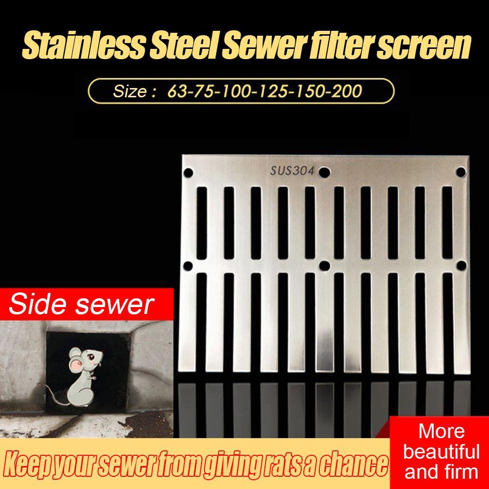 Strainer Floor Drain Deodorant Plug Downpipe Plug Cap Pipe Grid Mesh Leaf Protection Drains Cover