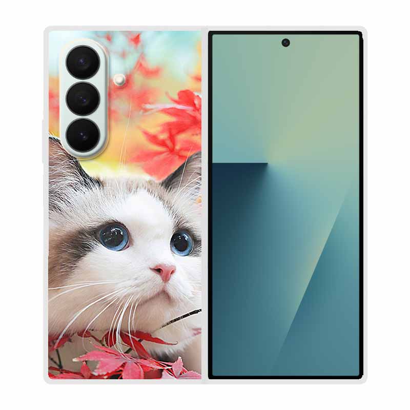 Чехол для телефона Galaxy Z Fold7 5G 2025 Чехлы Модный Защитный Задний Чехол для Samsung Galaxy Fold7 5G Z Fold 7 Жесткий Чехол Fold 7