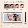 Car Sun Visor Vanity Mirror With Protective Cover, Rechargeable LED Visor Mirror With 3 Light Modes Touch Control, Universal Sun Visor Makeup Mirrors