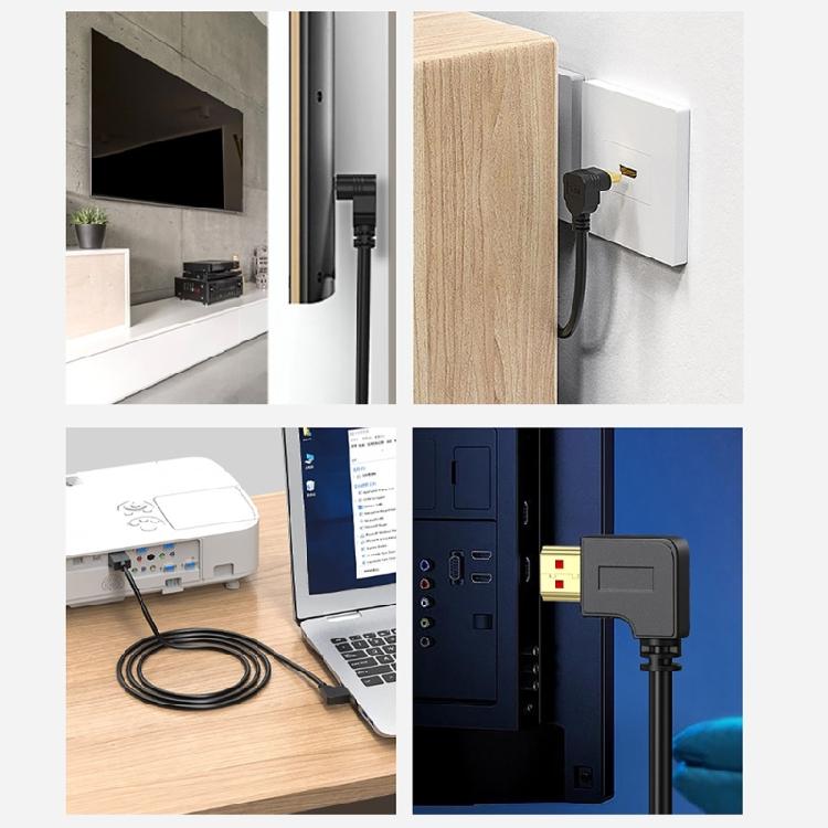 Кабель HDMI 2.0 4K@60Hz 18 Гбит/с с позолоченными разъемами для компьютера, телевизора, проекторов, игровых устройств