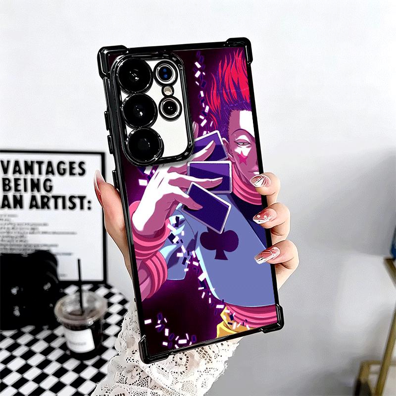 Чехол для телефона Hunter X-Hunters Hisoka Мягкий для Samsung Galaxy S26 Ultra S25 Edge S24 FE S23 Plus S22 S21 + S20 Покрытие Защита от падения Fu