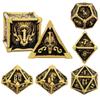 DND Skull Dragon Dice Set for Dungeons and Dragons Polyhedral DiceS for Table Games