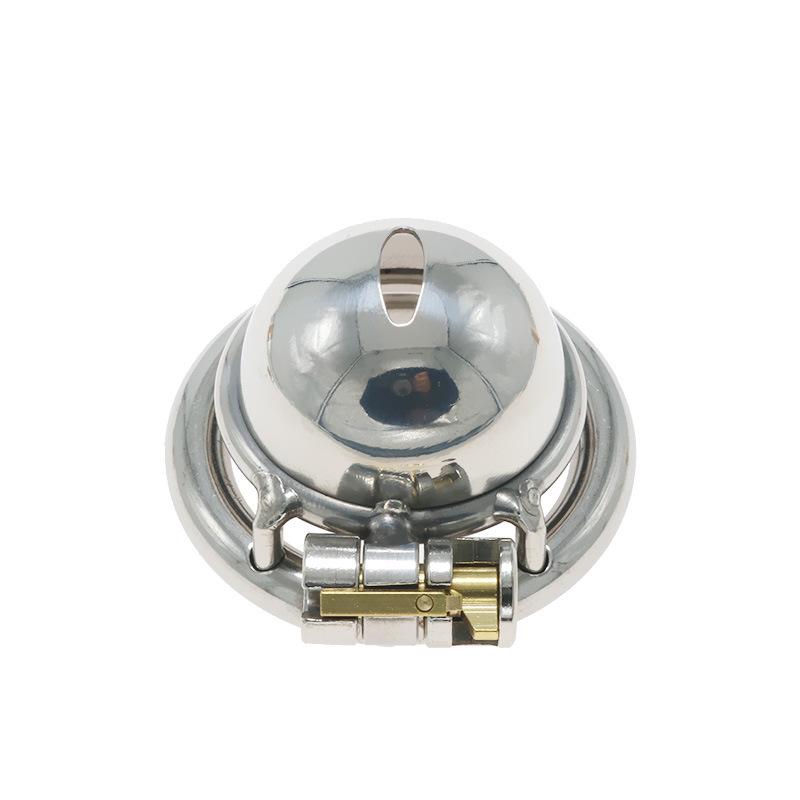 Нержавеющая сталь целомудрие замок целомудрие очиститель CB устройство поддельная мать мужской пенис клетка износ секс инструмент SM