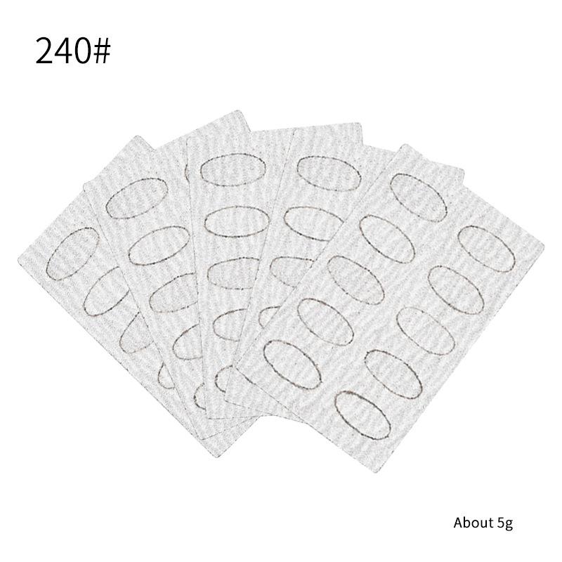 5 листов/набор для отодвигания кутикулы, самоклеящаяся пилка для песочных хлопьев, набор для предварительной полировки ногтей, инструмент для маникюра