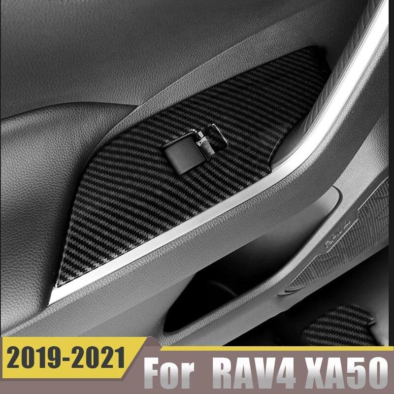 Для Toyota RAV4 XA50 2022 аксессуары для интерьера автомобиля, оконное стекло, подъемный переключатель, панель подлокотника, декоративные накладки