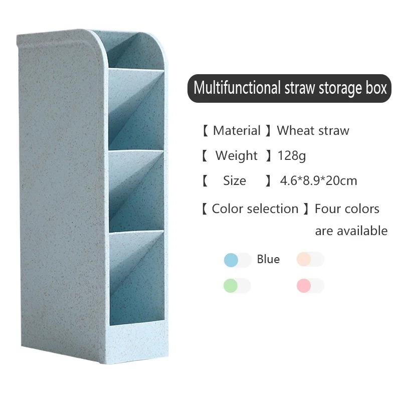 Kawaii креативный многофункциональный настольный органайзер с 4 сетками, держатель для ручек, ящик для хранения макияжа, школьные офисные аксессуары, держатель для ручек