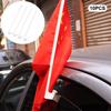 10Pcs Flag Holder Car Window Flagpole Clip-On Nation Support Poles Car Fix Flagpole Vehicle Flag Support Car Parade Flagpole
