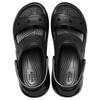 Crocs Сандалии на толстой подошве с одной лямкой Mega Crush Sandal 'Black' Унисекс