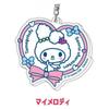 Sanrio Acrylic Keychain Tamagotchi X Sanrio Characters 07 My Melody