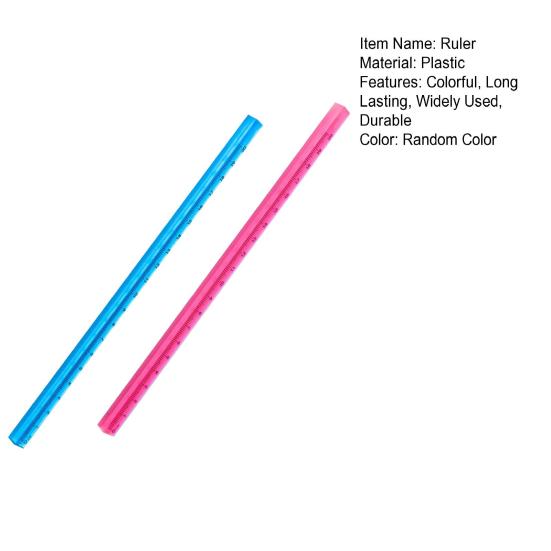 2 шт. прозрачная линейка, канцелярские принадлежности, инструмент для измерения и рисования, не легко деформируется, красочная весовая линейка, школьные принадлежности