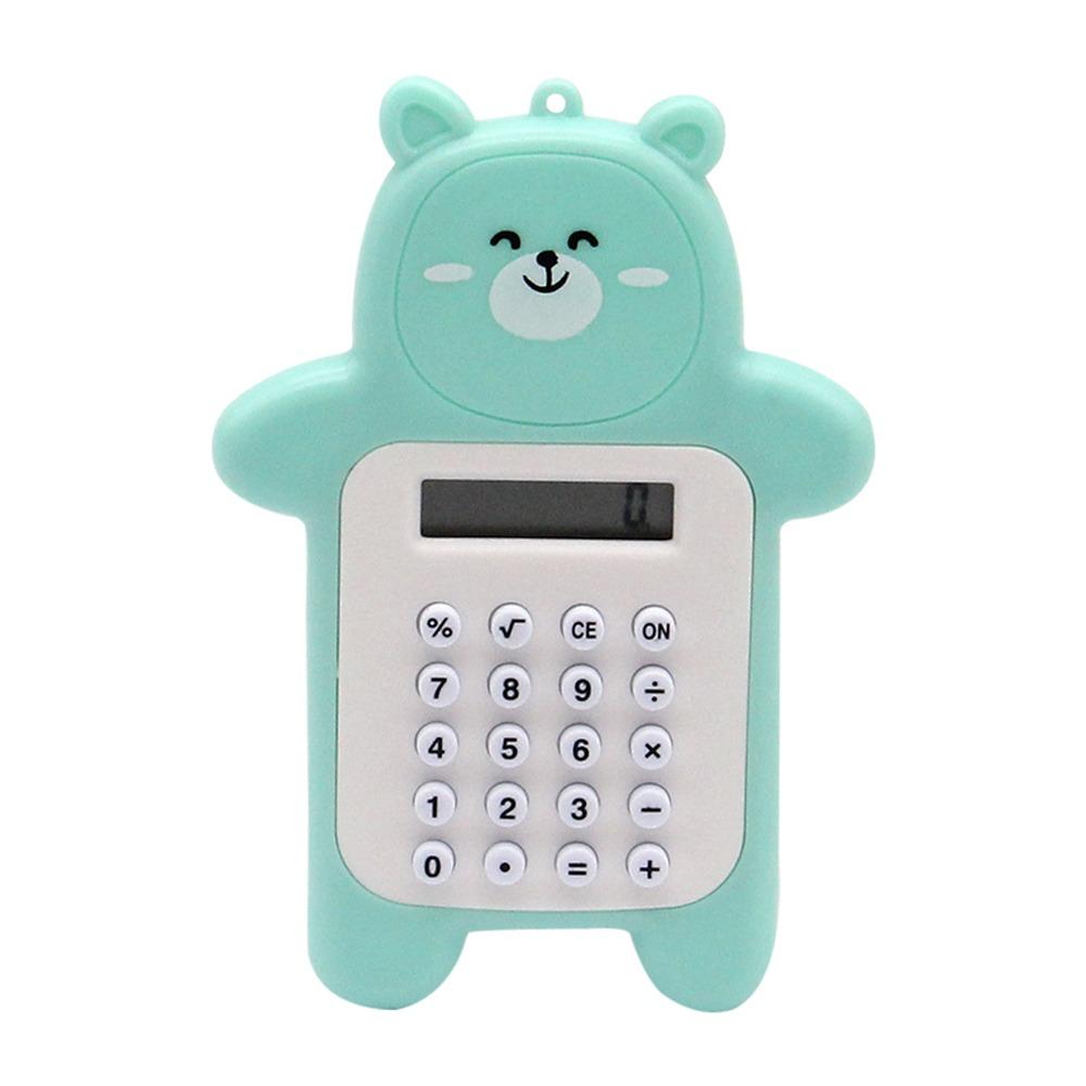 Bear Shaped Mini Calculator Mini Student Calculators Portable Scientific Calculators Students Gift