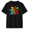 Мужская футболка Alan Becker Gaming Figting Crazy Tees с коротким рукавом и круглым вырезом 100% Хлопок Печатная одежда