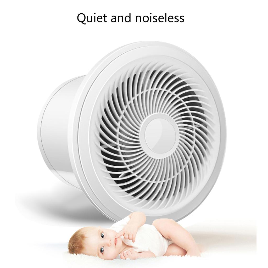 Low Noise Ventilation Fan Household Exhaust Fan with Remote Control Attic Pipe Ventilation Extractor Bathroom Duct Fan