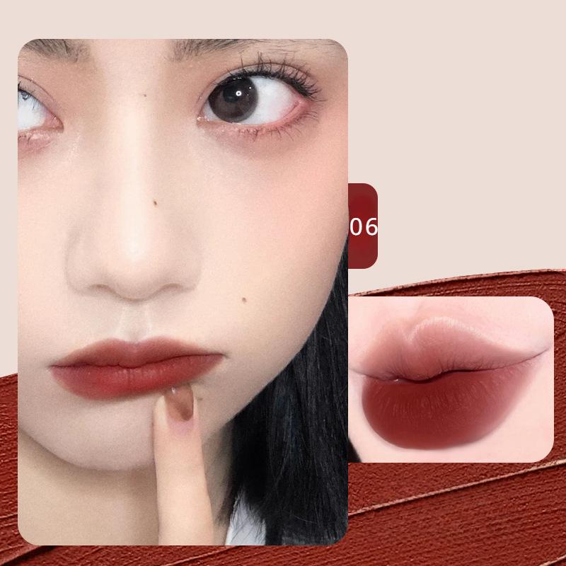 HEY.YUE Air Soft Matte Velvet Отбеливающая помада естественно нелипкая и не легко прилипает к грязи для губ