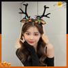 Bow Plush Ball Spider Bat Women Hair Hoops Elk Antler Korean Style Hairbands Halloween Headbands