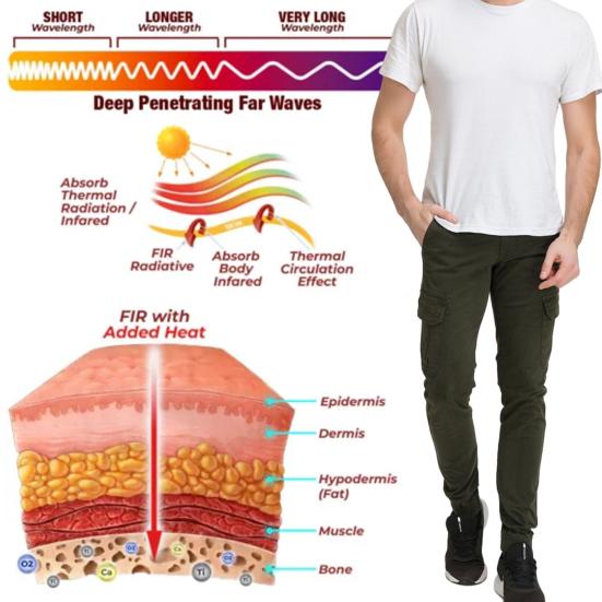 PeakGrowth Far Infrared Heightening Tourmaline Socks Breathable Titanium Ion Heightening Booster Socks Tourmaline Health Sock for Winter Outdoor