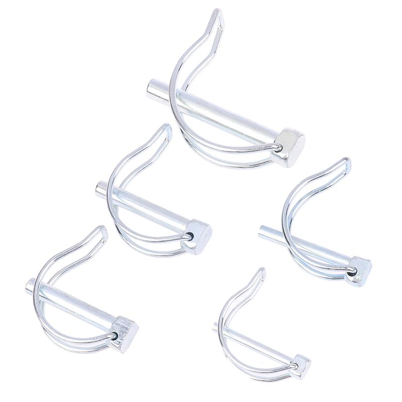 D-образный штифт M4.5 M6 M8 предохранительный штифт велосипедная коляска грузовой лодка сцепной крюк зажим пружинный штифт двухлинейный стопорный штифт ушной штифт