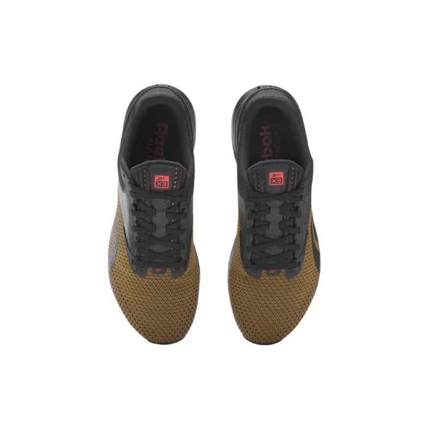 Reebok Кроссовки унисекс Nano X3 Black Court Brown Core-Black Neon-Cherry 100033788