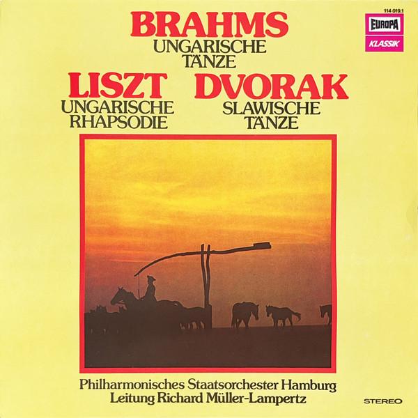 Виниловая пластинка PHILHARMONISCHES STAATSORCHESTER HA Венгерские танцы Венгерская рапсодия 1140191 Europa Klassik 1977 Германия Классика Б/у