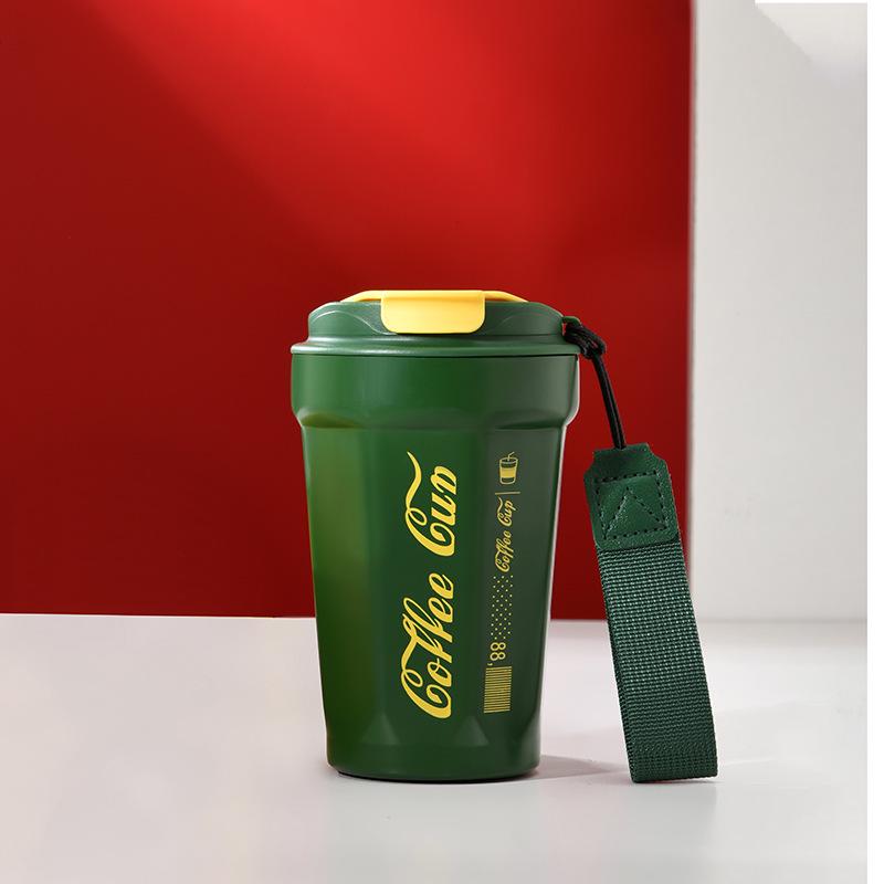 "Smart Temperature Classic Coffee Cup: Portable & Stylish 316 Stainless Steel Event Gift"