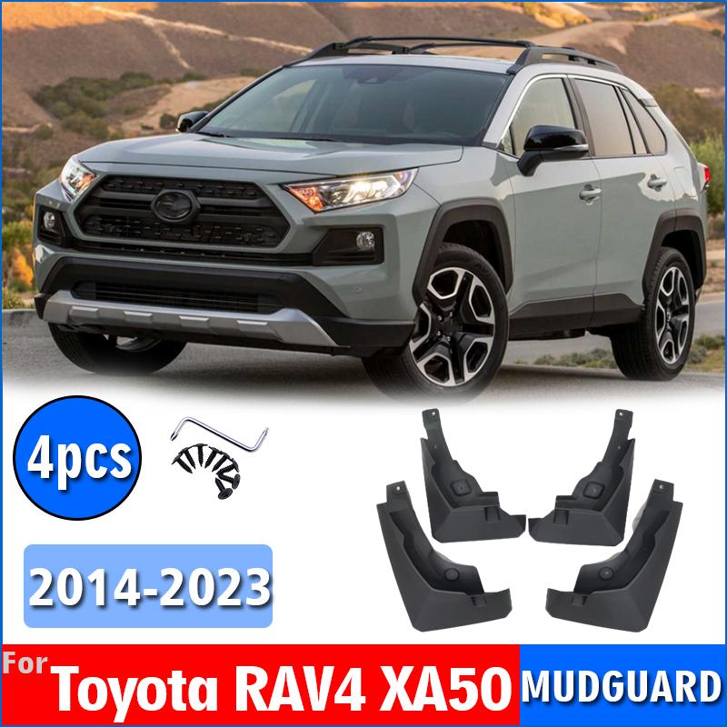 Передние и задние 4 шт. для Toyota RAV4 XA50 2022 2023, брызговики, брызговики автомобиля