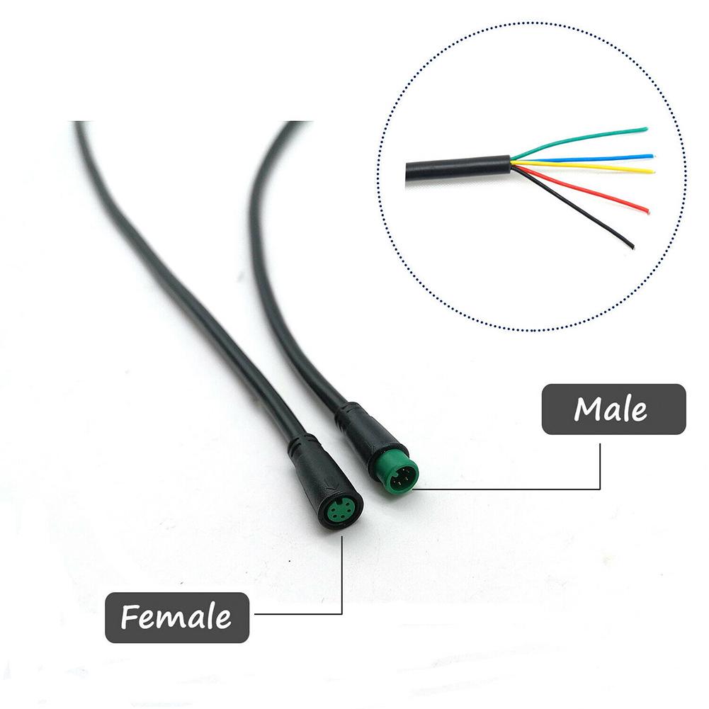 Мини-разъем Джулет 2, 3, 4, 5, 6-контактный кабельный разъем водонепроницаемый для дисплея Ebike