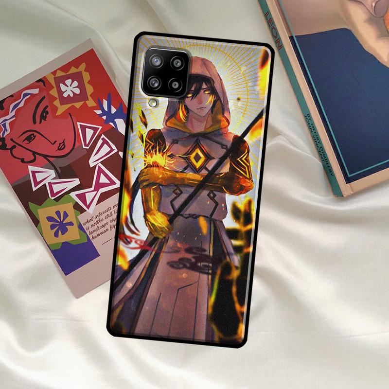 zhongli genshin impact Case For Samsung Galaxy A33 A13 A36 A56 A23 A52 A32 A12 A54 A34 A14 A16 A26 A53 A15 A35 A55