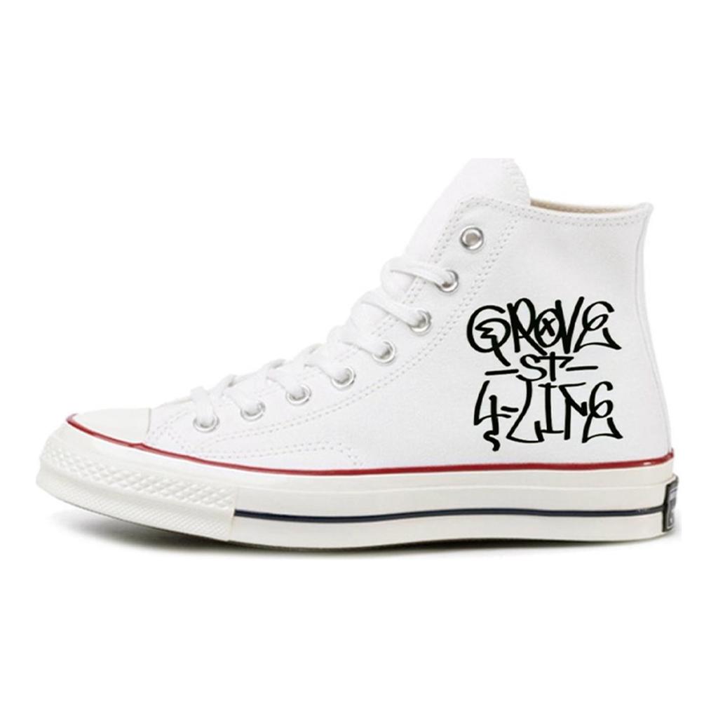 Converse Кеды Chuck Taylor High top из парусины 1970-х годов Унисекс Кремовый 162056C(Команда131-С)