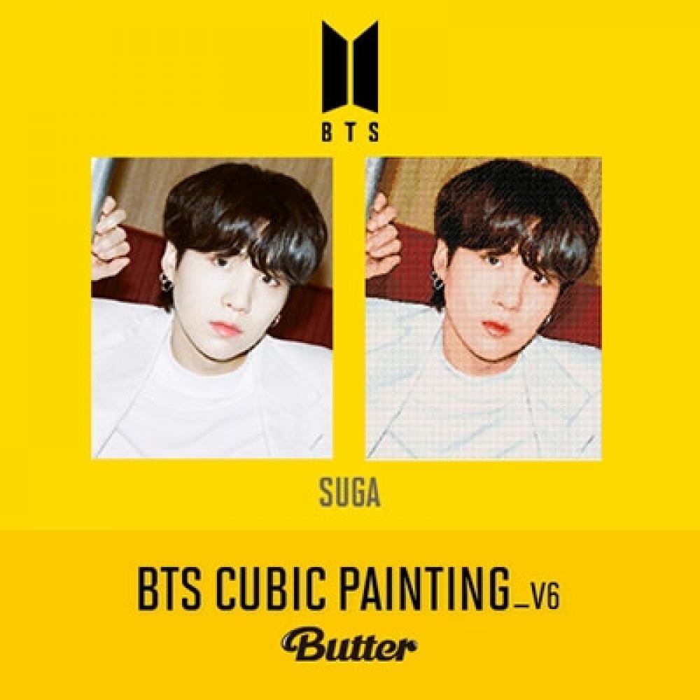 Bts Butter Cubic Painting Шуга