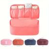 1 шт. сумка-органайзер на молнии, дорожная многофункциональная сумка-органайзер для нижнего белья, бюстгальтера, носков.