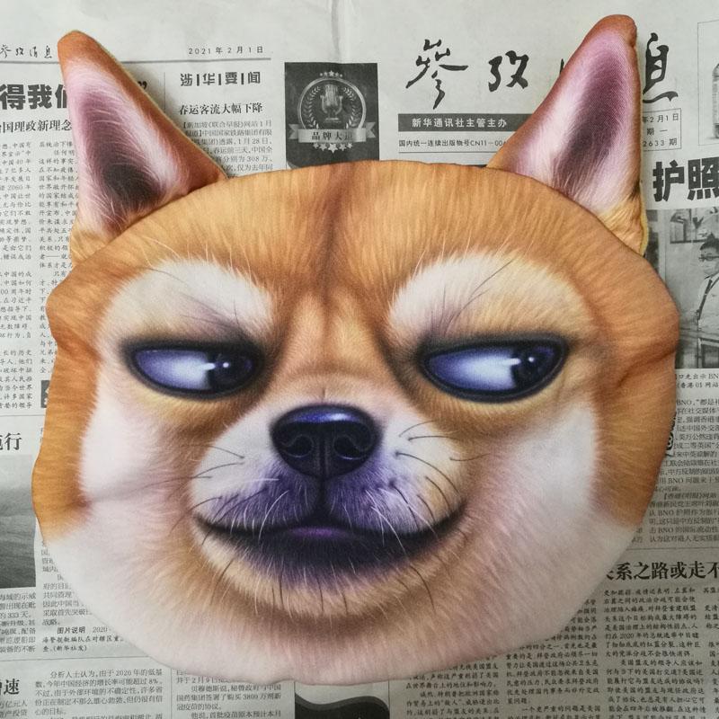 Креативная милая автомобильная наволочка с изображением кота, кролика, панды, животных, подголовник для лица, автомобильное сиденье, подушка для отдыха