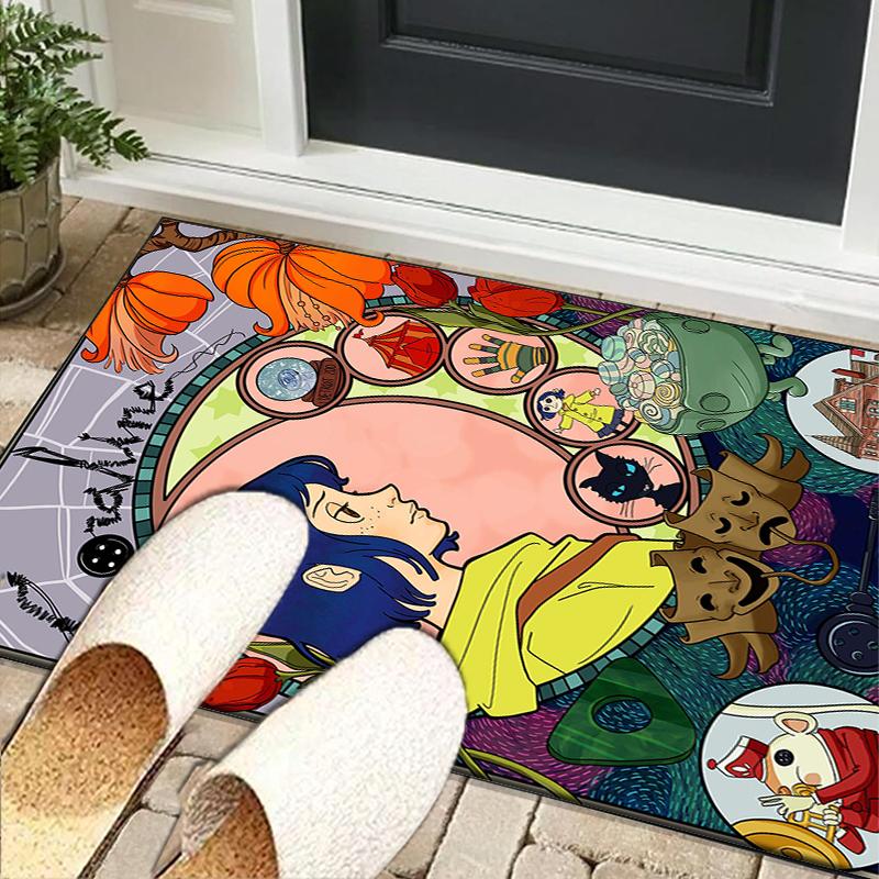 Fantasy In horror mother Office Rug Chair Mat, Game Carpet, Suitable for Front Door, Bedroom, Living Room, Desk, Holiday Gift