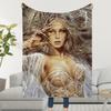 Плед-покрывало Art Luis Royo Супер Уютный Плюшевый Гостиная Диван Диван Детские Подарки на День Рождения