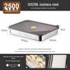 TAFUCO 316L Stainless Steel 2.5L Food Storage Container