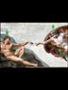 The Creation The Creation of Adam Sims Oversized T-Shirt